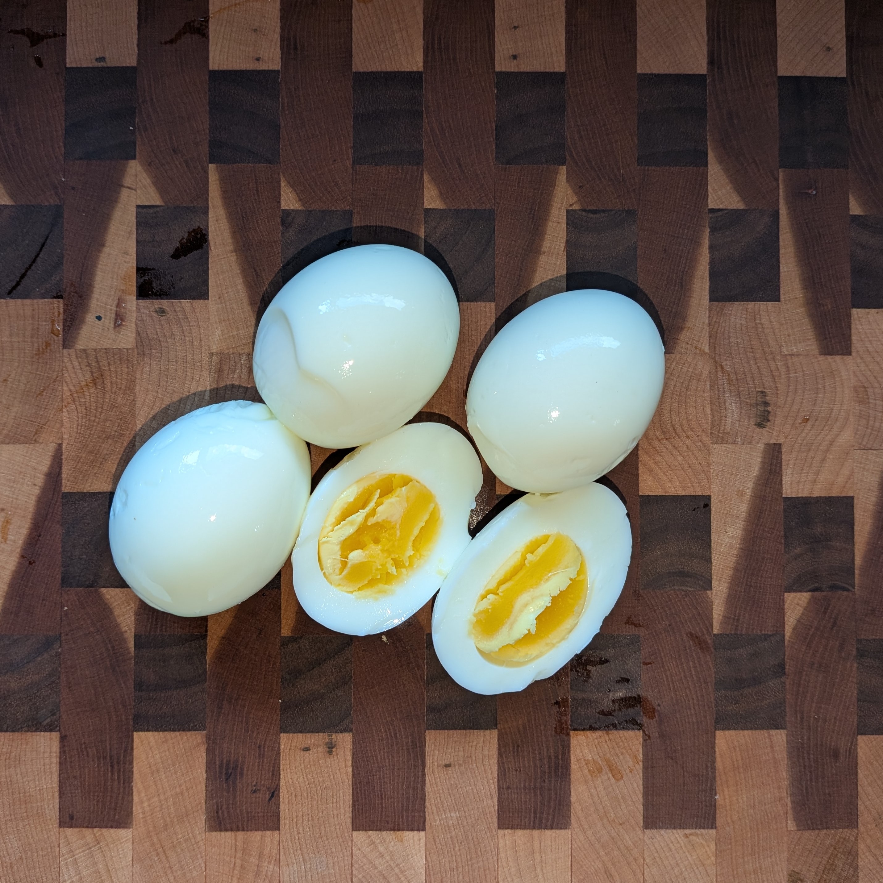 Eggs after cooking